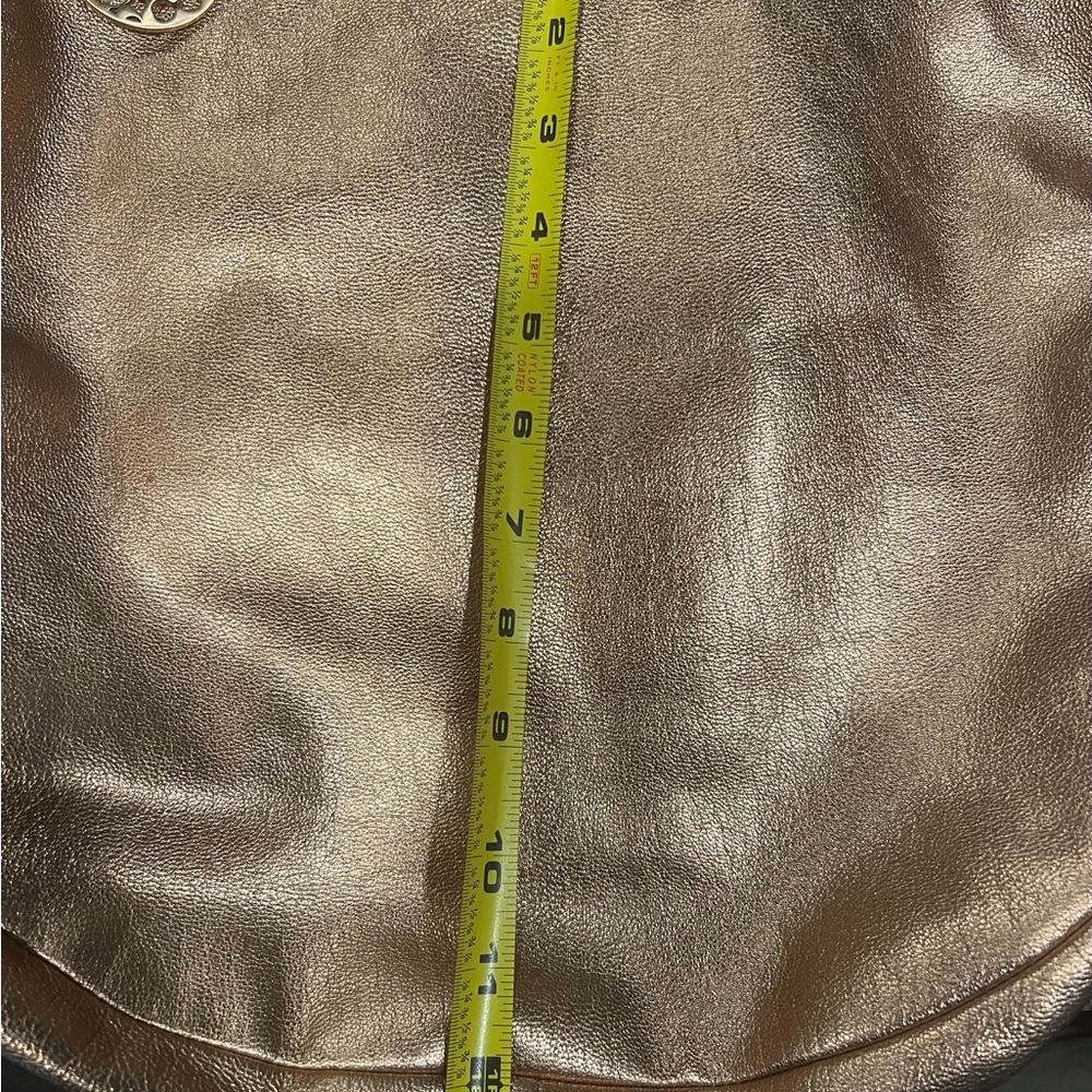 ❤️❤️❤️💕Coach Allie Leather Gold Shoulder Bag❤️❤️♥️💕 - Picture 15 of 16